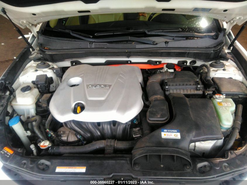 2013 HYUNDAI SONATA HYBRID LIMITED KMHEC4A49DA076575