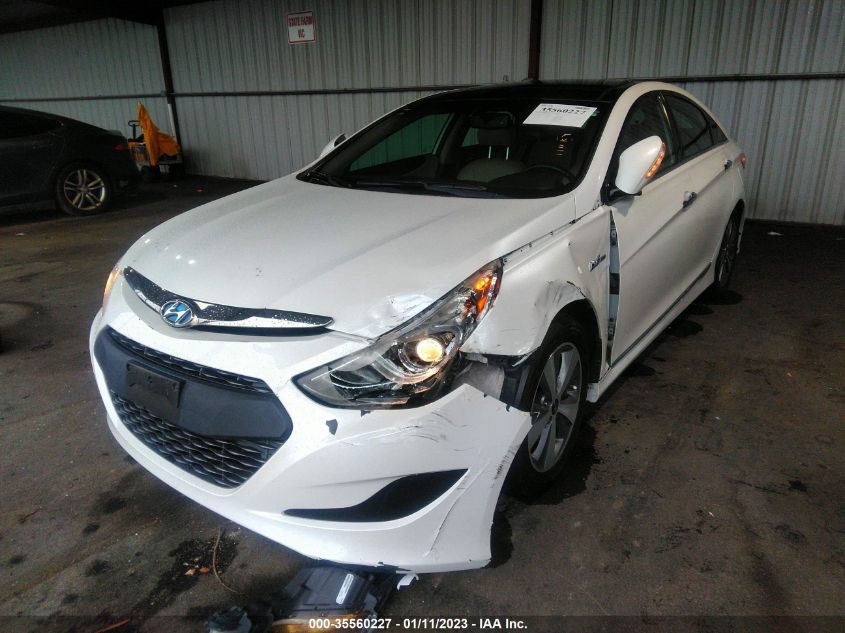 2013 HYUNDAI SONATA HYBRID LIMITED KMHEC4A49DA076575
