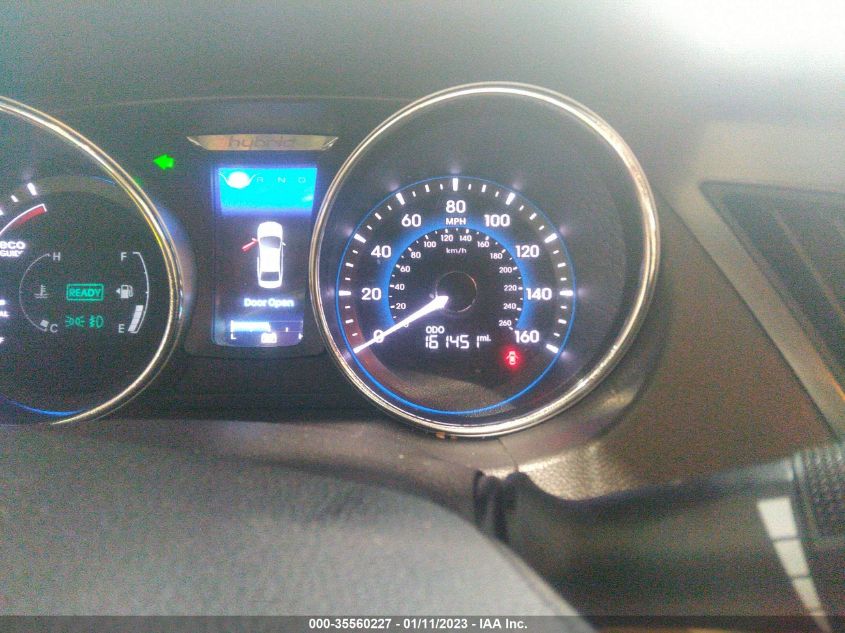 2013 HYUNDAI SONATA HYBRID LIMITED KMHEC4A49DA076575