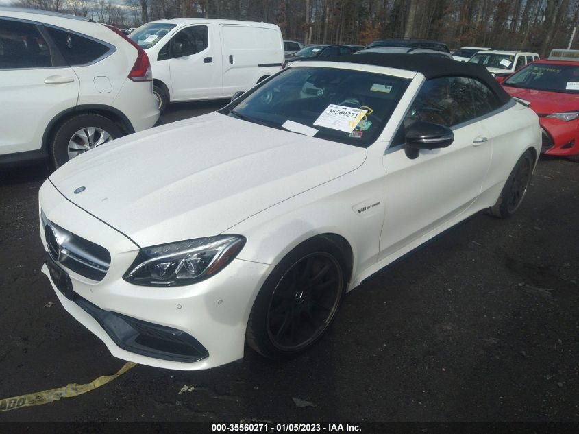 WDDWK8HB5HF452629 2017 MERCEDES-BENZ C-CLASS, photo no. 2