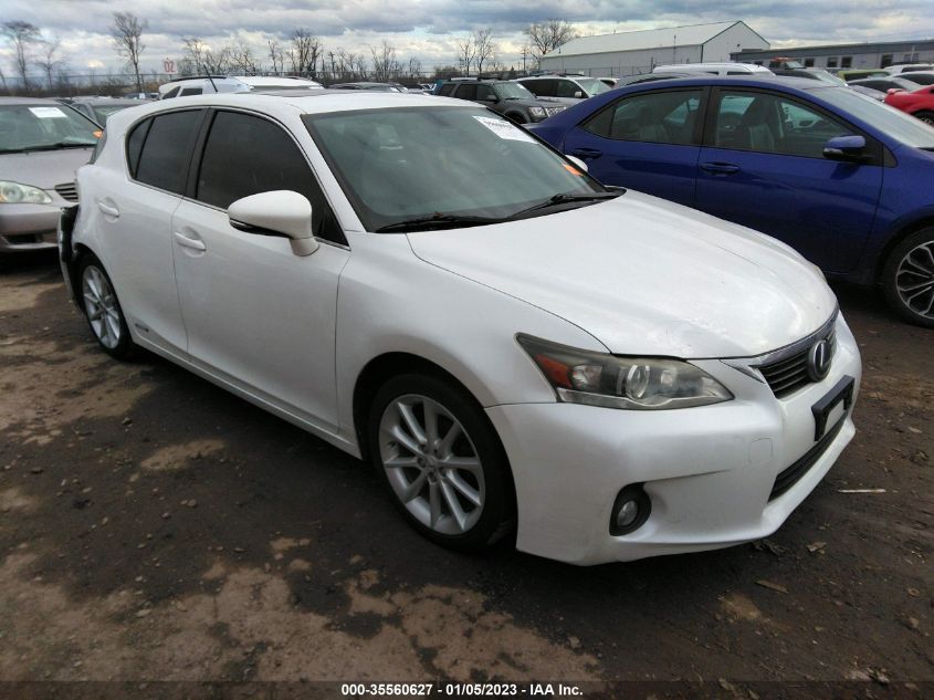 VIN JTHKD5BH1D2157445 2013 LEXUS CT 200H no.1