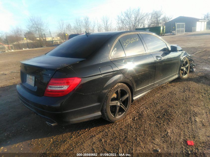 2013 MERCEDES-BENZ C-CLASS C 300 LUXURY - WDDGF8AB3DR292908