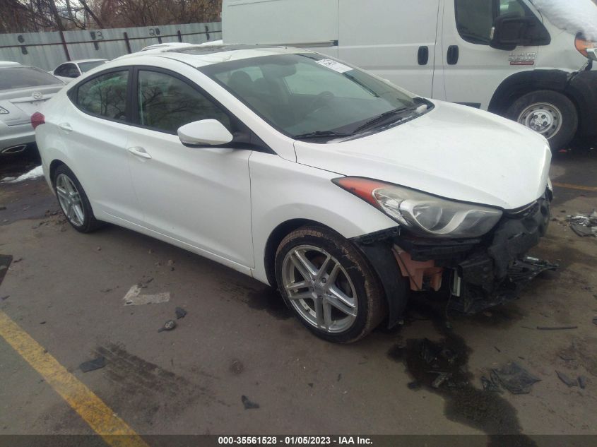 2013 HYUNDAI ELANTRA LIMITED - 5NPDH4AE7DH173339