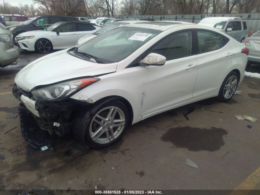 2013 HYUNDAI ELANTRA LIMITED - 5NPDH4AE7DH173339