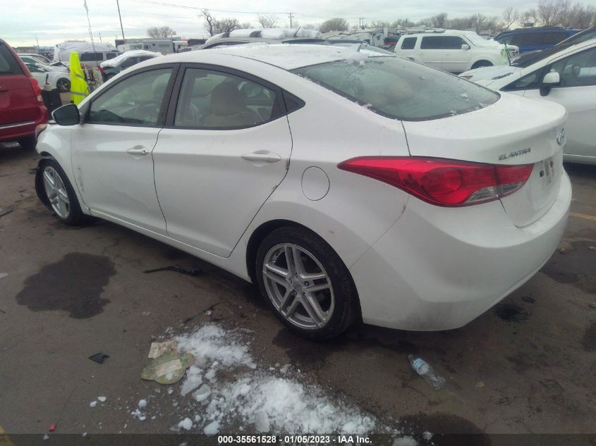 2013 HYUNDAI ELANTRA LIMITED - 5NPDH4AE7DH173339
