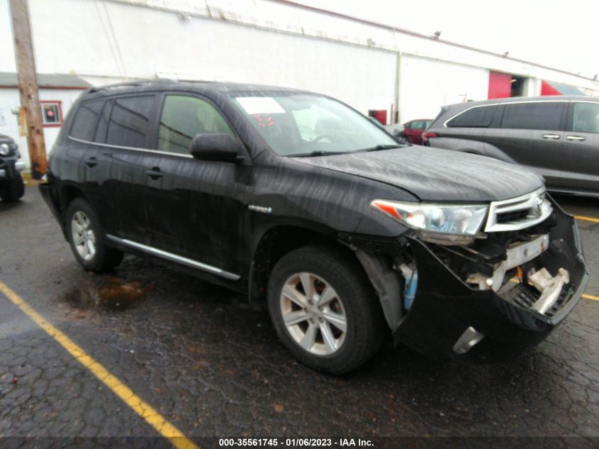 2013 TOYOTA HIGHLANDER HYBRID - JTEBC3EH2D2016125