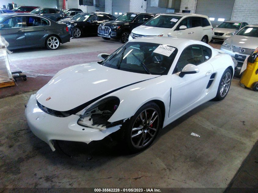 2014 PORSCHE CAYMAN S WP0AB2A83EK192153