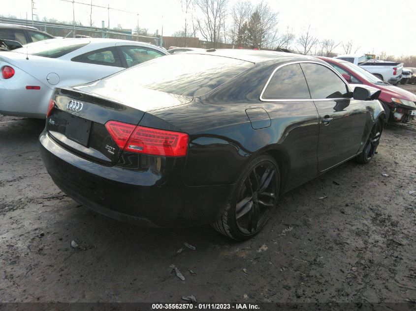 2013 AUDI A5 PREMIUM PLUS WAULFAFR6DA006504
