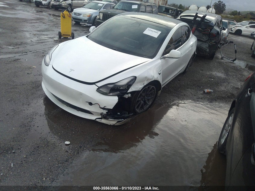 VIN 5YJ3E1EB2KF511390 2019 TESLA MODEL 3 LONG RANGE/PERFORMANCE