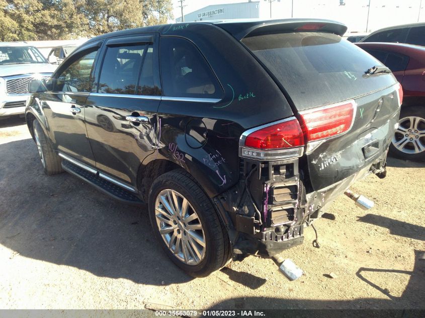 VIN 2LMDJ6JK8FBL21244 2015 LINCOLN MKX no.3