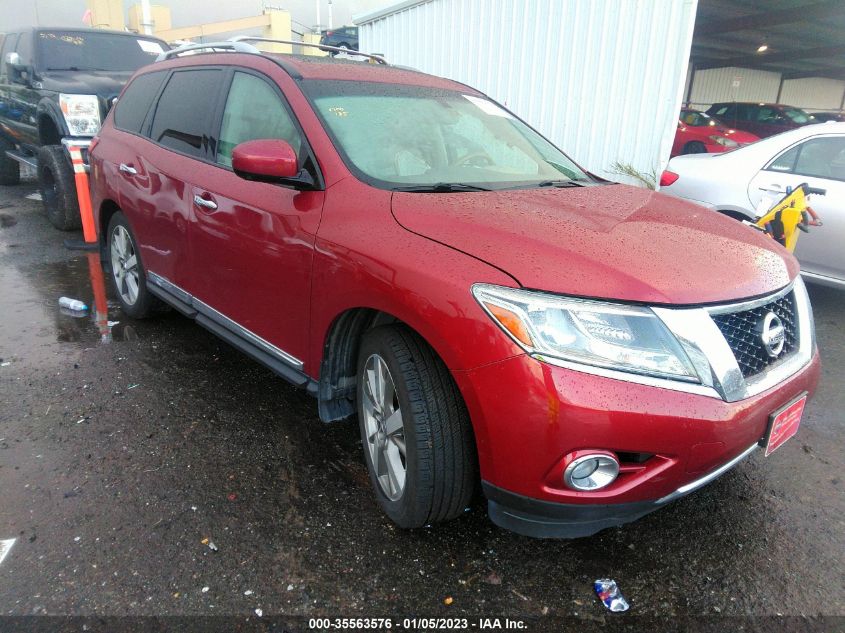 2015 NISSAN PATHFINDER PLATINUM - 5N1AR2MM9FC623719
