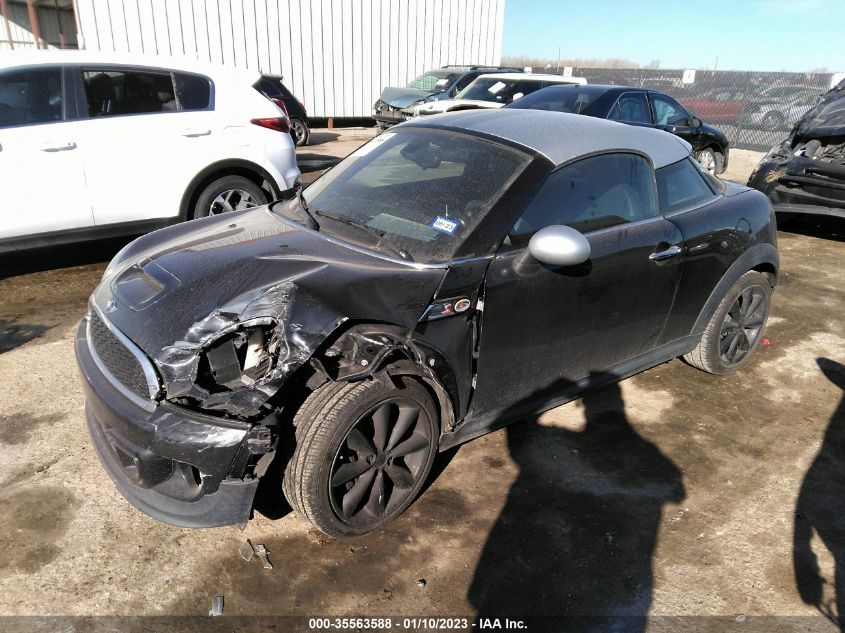 2013 MINI COOPER COUPE S WMWSX3C52DT772546