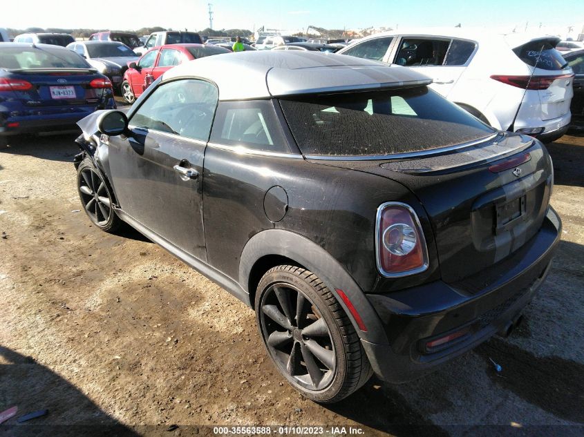 2013 MINI COOPER COUPE S WMWSX3C52DT772546