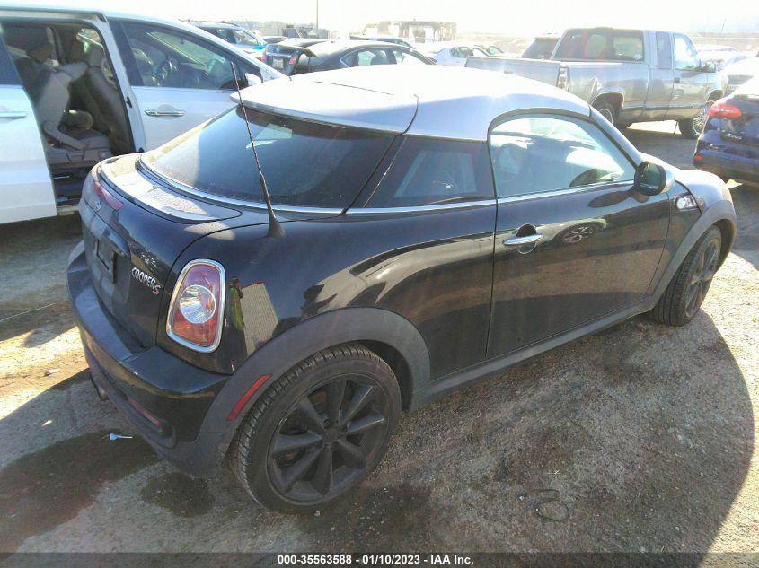 2013 MINI COOPER COUPE S WMWSX3C52DT772546