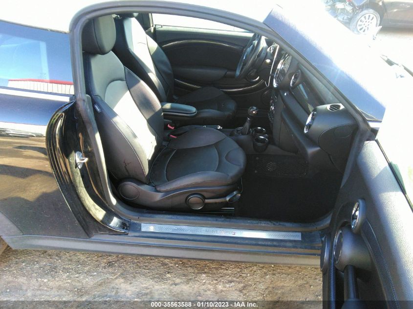 2013 MINI COOPER COUPE S WMWSX3C52DT772546