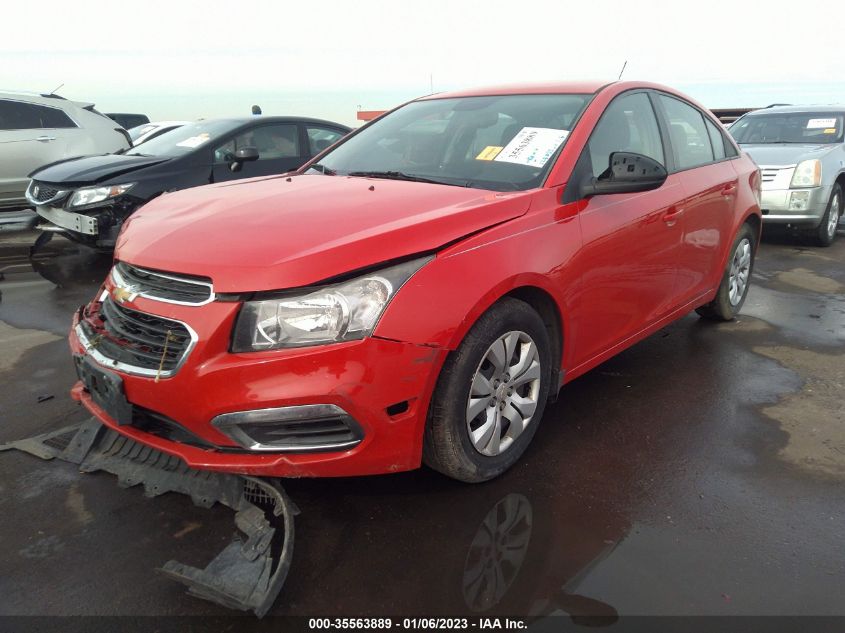 VIN 1G1PA5SH9F7248722 2015 CHEVROLET CRUZE no.2