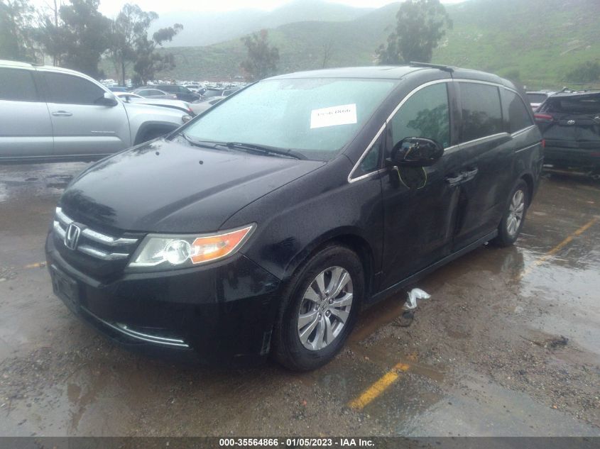 2014 HONDA ODYSSEY EX-L - 5FNRL5H68EB063702