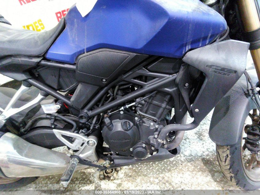 2021 HONDA CBF300 NA MLHNC5555M5100972