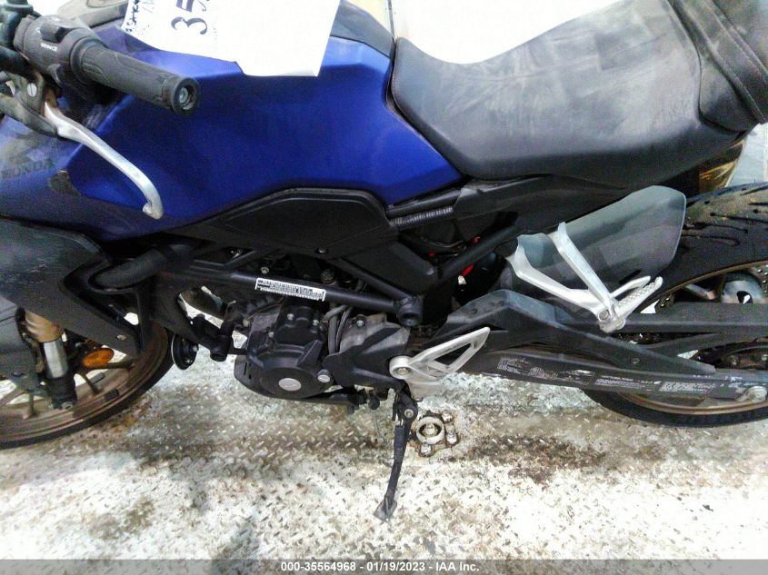 2021 HONDA CBF300 NA MLHNC5555M5100972