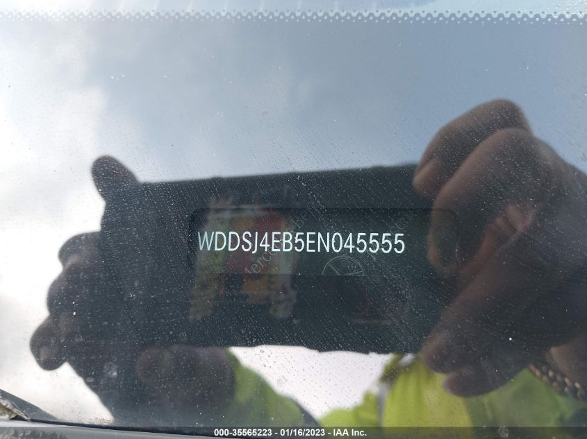 2014 MERCEDES-BENZ CLA-CLASS CLA 250 WDDSJ4EB5EN045555