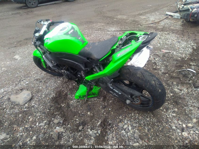2012 KAWASAKI ZX600 R JKAZX4R10CA035586