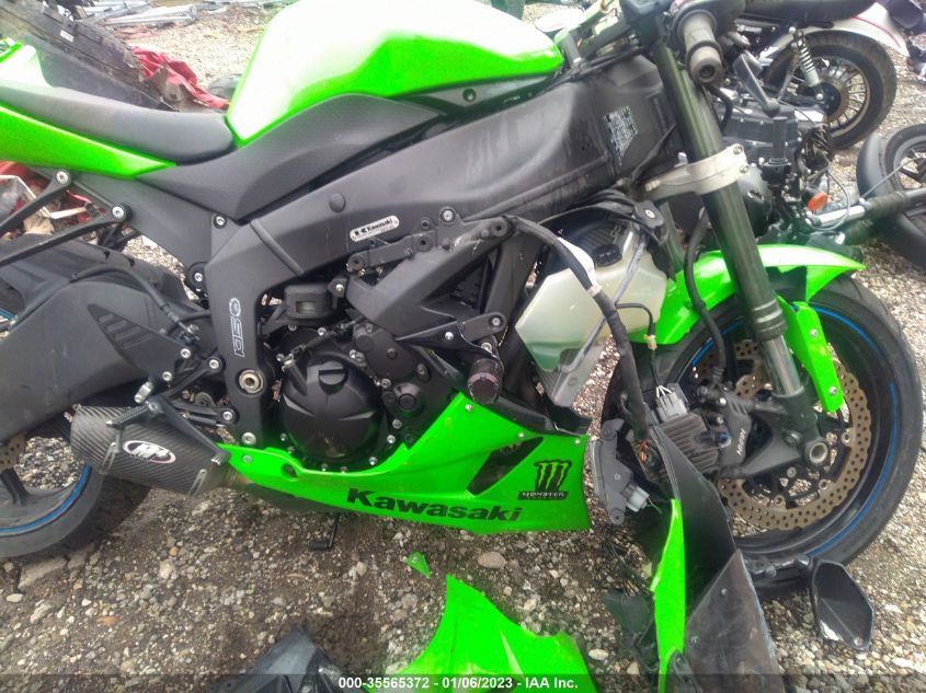 2012 KAWASAKI ZX600 R JKAZX4R10CA035586