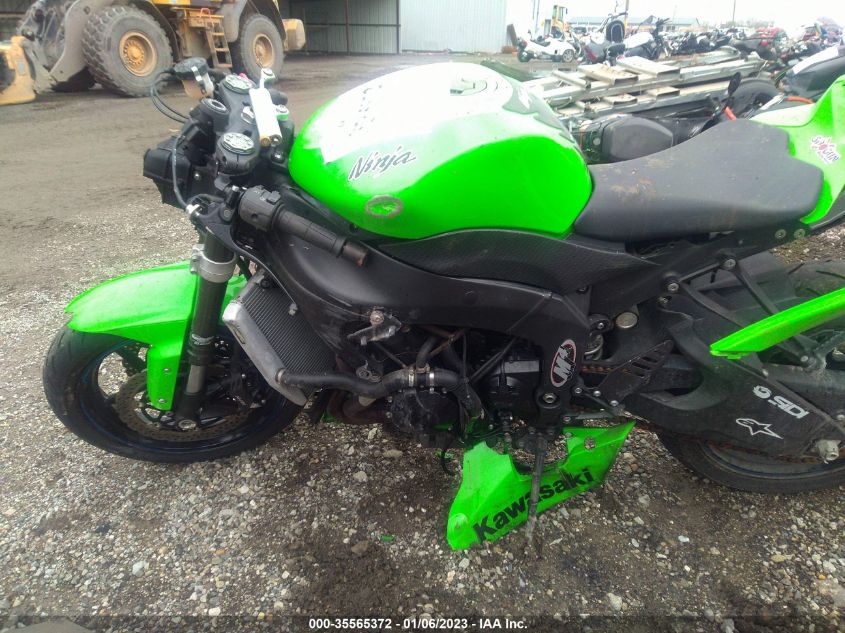 2012 KAWASAKI ZX600 R JKAZX4R10CA035586