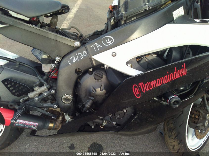 2012 YAMAHA YZFR6 JYARJ16E7CA026165