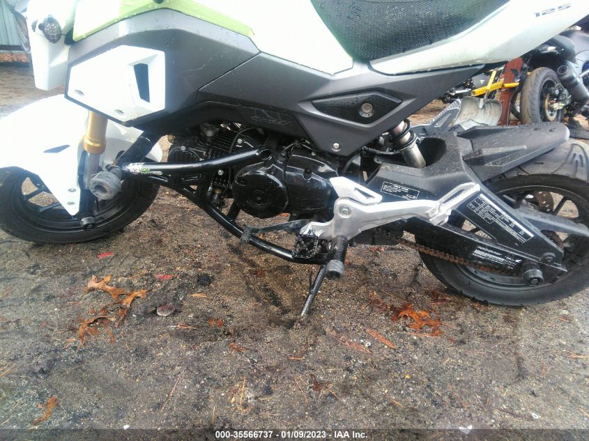 2017 HONDA GROM 125 MLHJC6116H5205890