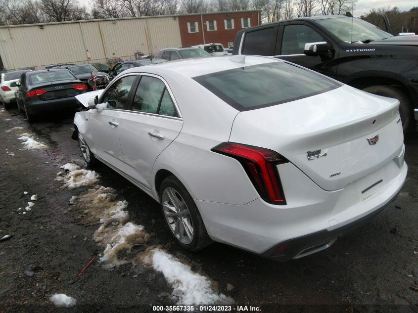 2021 CADILLAC CT4 LUXURY 1G6DK5RK0M0120550