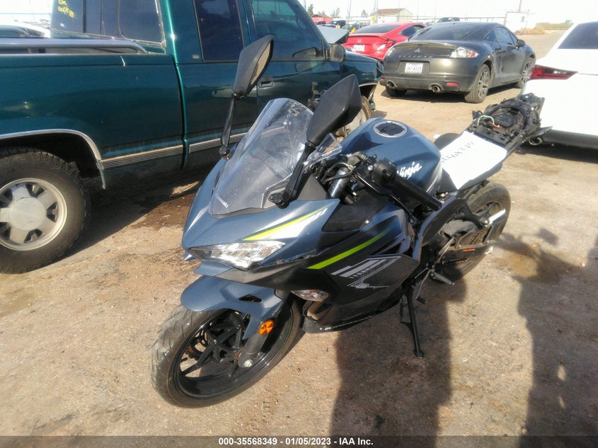 VIN JKAEXKG19NDAE4471 2022 KAWASAKI EX400