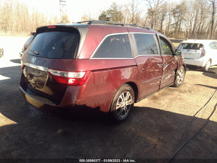 VIN 5FNRL5H68DB070390 2013 HONDA ODYSSEY no.4