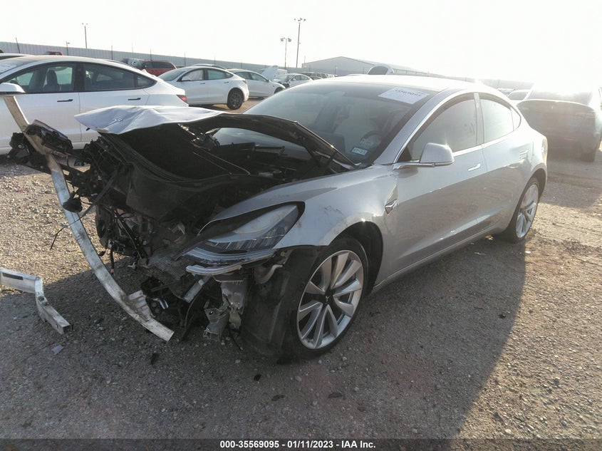 VIN 5YJ3E1EBXJF097287 2018 TESLA MODEL 3 LONG RANGE