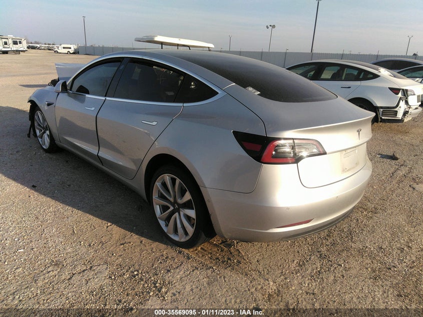 VIN 5YJ3E1EBXJF097287 2018 TESLA MODEL 3 LONG RANGE