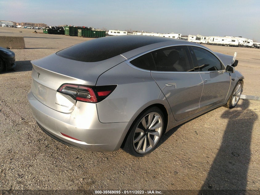 VIN 5YJ3E1EBXJF097287 2018 TESLA MODEL 3 LONG RANGE