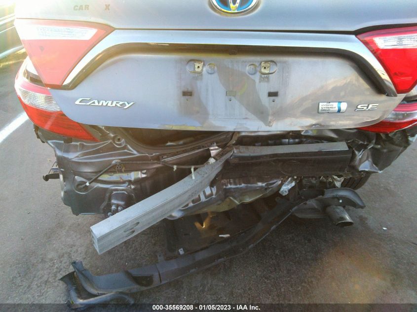2015 TOYOTA CAMRY HYBRID LE/XLE/SE 4T1BD1FK7FU143990