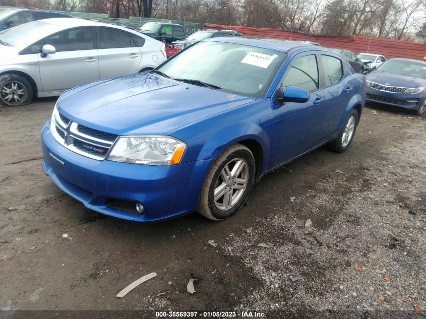 2014 DODGE AVENGER SXT 1C3CDZCB5EN225337