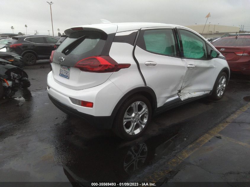 2019 CHEVROLET BOLT EV LT 1G1FY6S07K4117100