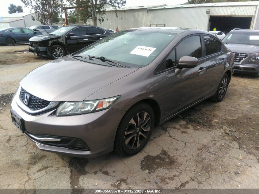 2015 HONDA CIVIC SEDAN EX - 19XFB2F88FE251569