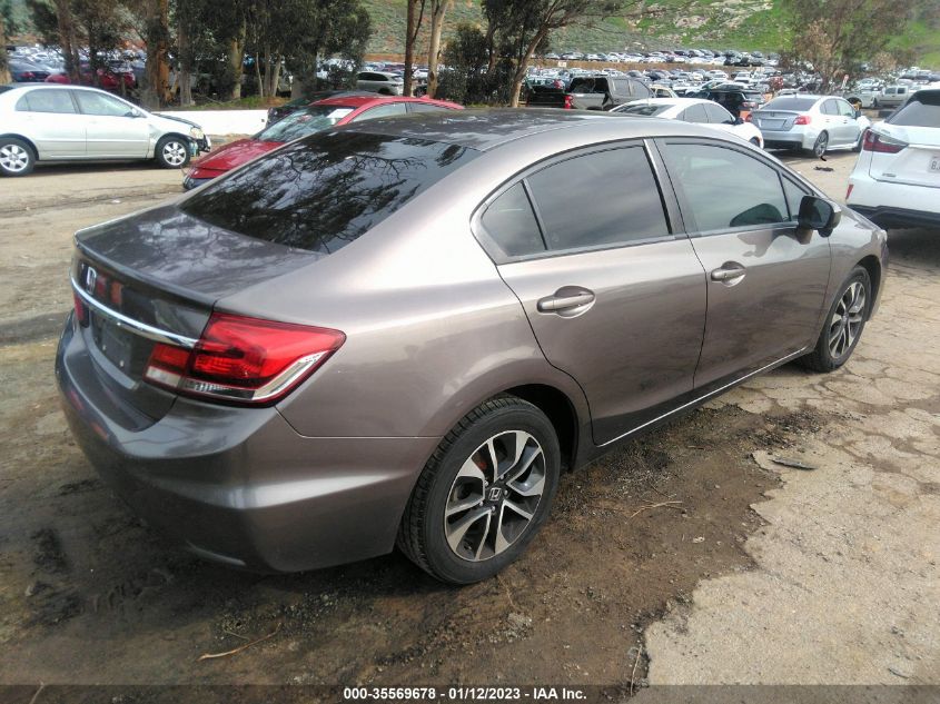 2015 HONDA CIVIC SEDAN EX - 19XFB2F88FE251569