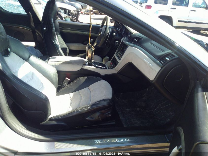 2013 MASERATI GRANTURISMO SPORT/MC STRADALE ZAM45VLA9D0068142