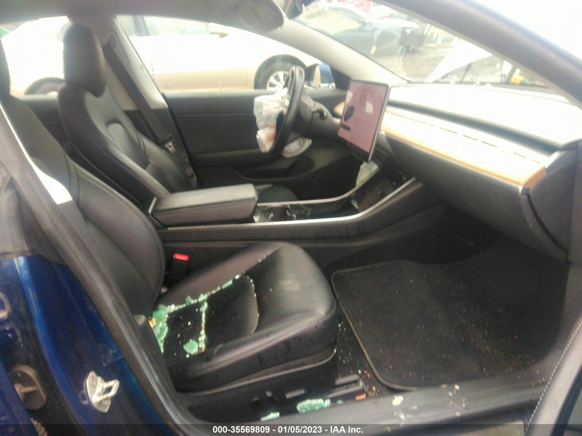 VIN 5YJ3E1EB6JF072208 2018 TESLA MODEL 3 LONG RANGE