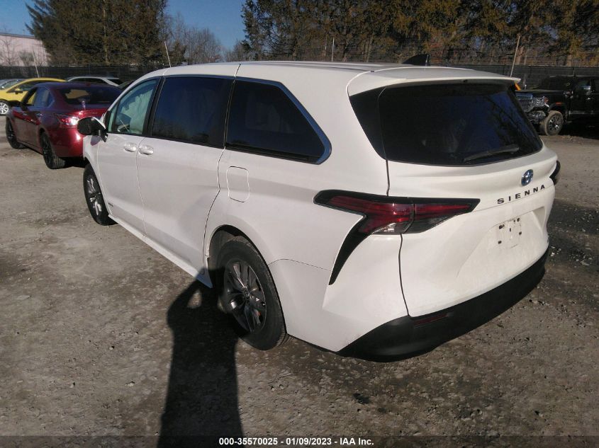 5TDKRKEC9MS059418 2021 TOYOTA SIENNA, photo no. 3