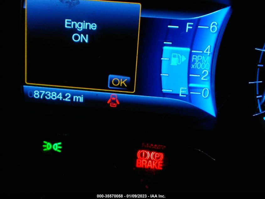 2014 FORD FLEX SEL 2FMHK6C89EBD31243