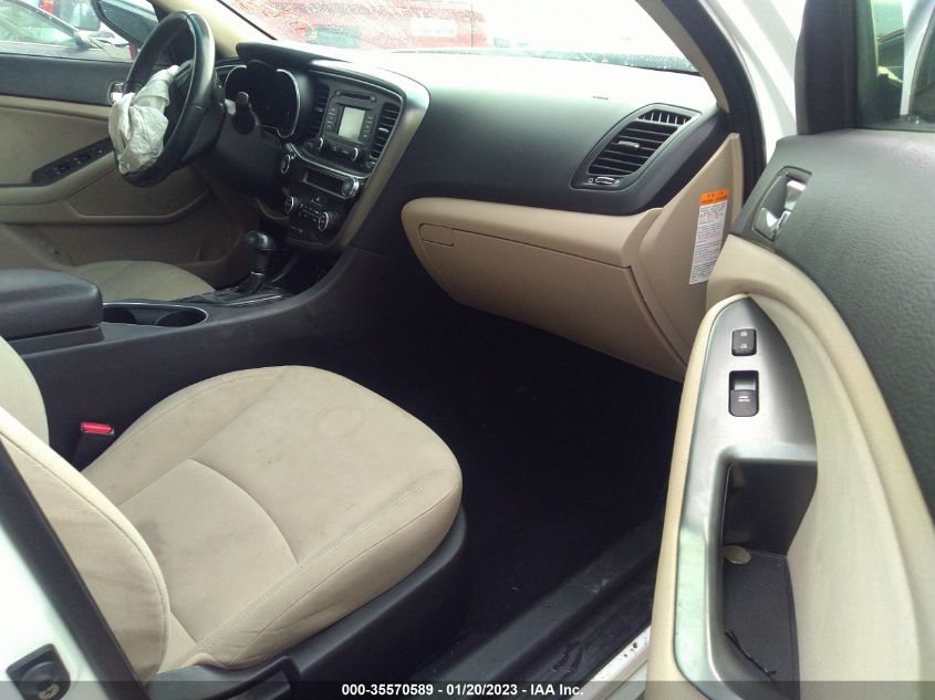2014 KIA OPTIMA HYBRID LX KNAGM4AD6E5063218