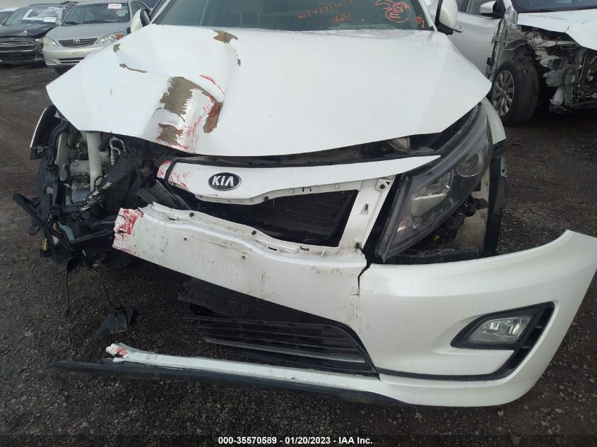 2014 KIA OPTIMA HYBRID LX KNAGM4AD6E5063218