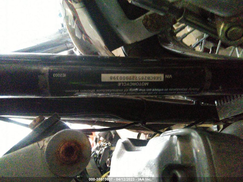 2002 HARLEY-DAVIDSON OTHER 5E8CB28572T000398