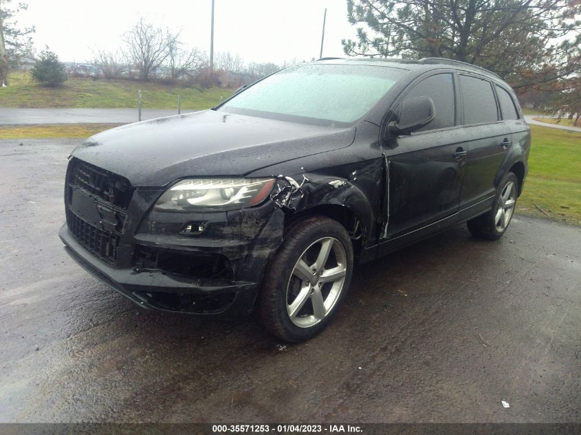 2013 AUDI Q7 3.0T S LINE PRESTIGE WA1DGAFEXDD007097