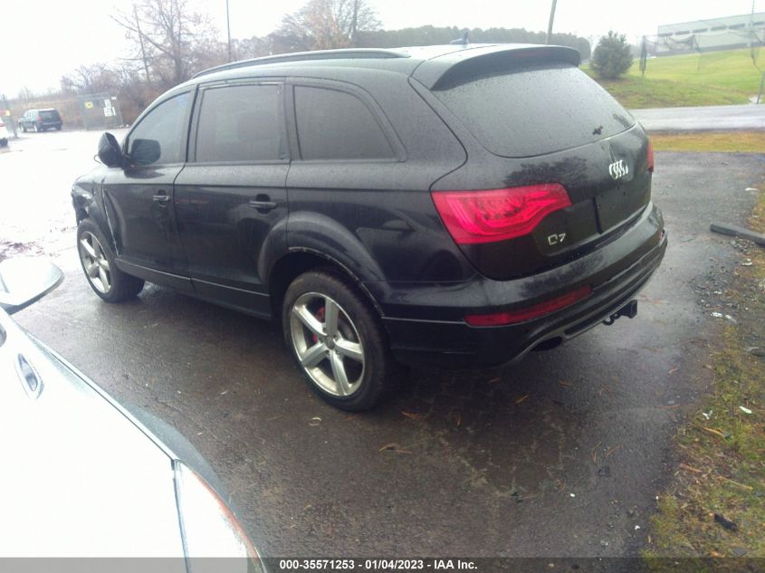 2013 AUDI Q7 3.0T S LINE PRESTIGE WA1DGAFEXDD007097