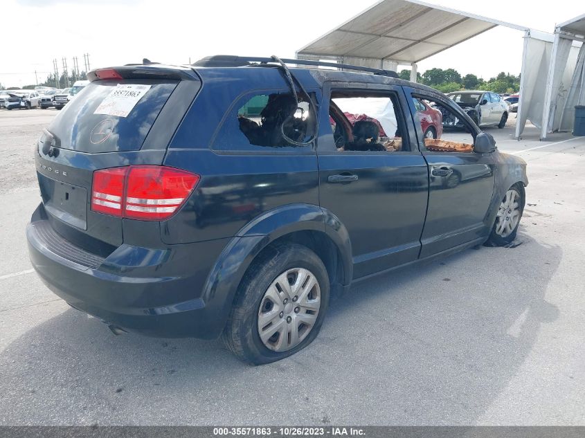 2017 DODGE JOURNEY SE - 3C4PDCAB0HT608099